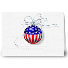 Patriotic Ornament Holiday Card